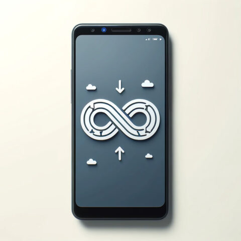 Le scrolling infini sur un smartphone est une bonne pratique